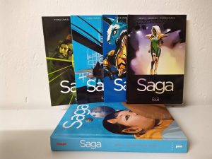 Saga 1-42 (Brian K. Vaughan, Fiona Staples)